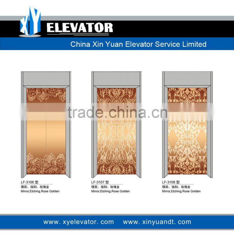 XY Elevator MIRROR ETCHING Elevator Door Panel