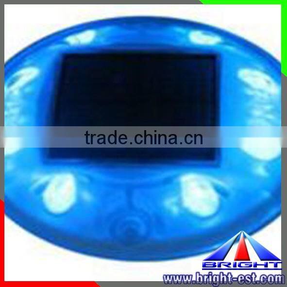 6 solar led road stud single side color, solar cat eyes, solar pavement markers