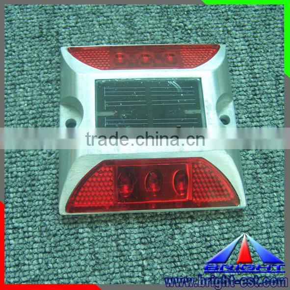 Wired powerd aluminum led road stud,color full led road stud