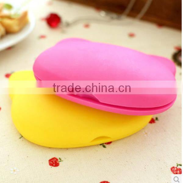2014 cheap personalized pocket cosmetic silicone mirror for promotional gift