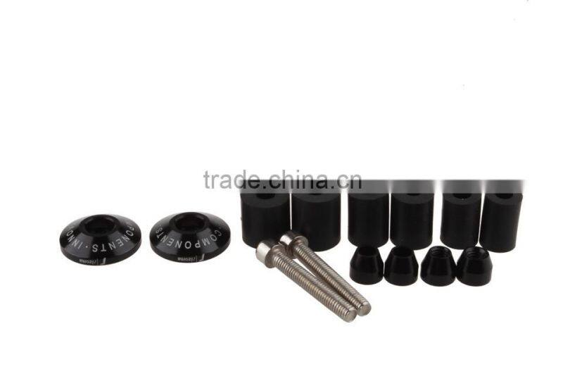 Soto Racing - Universal Motorcycle Aluminum Handlebar Grips flat end bar caps For Most motorcycle