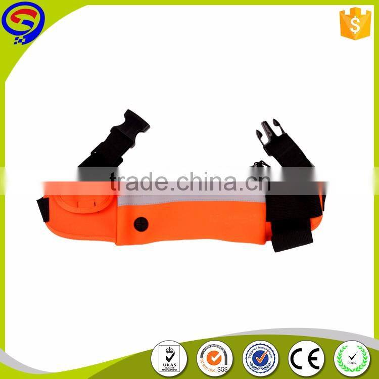 custom neoprene sport travel waist bag with bottle holder