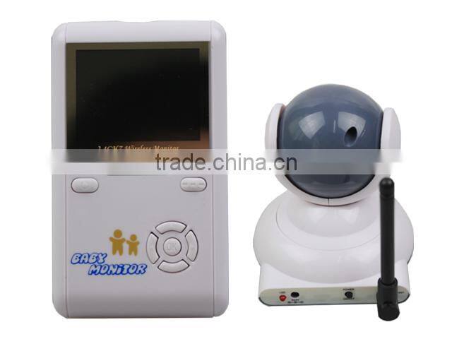 Digital Wireless Voice Control Baby Monitor Safety Vedio Camera DVR with Night Vision AV OUT 2011