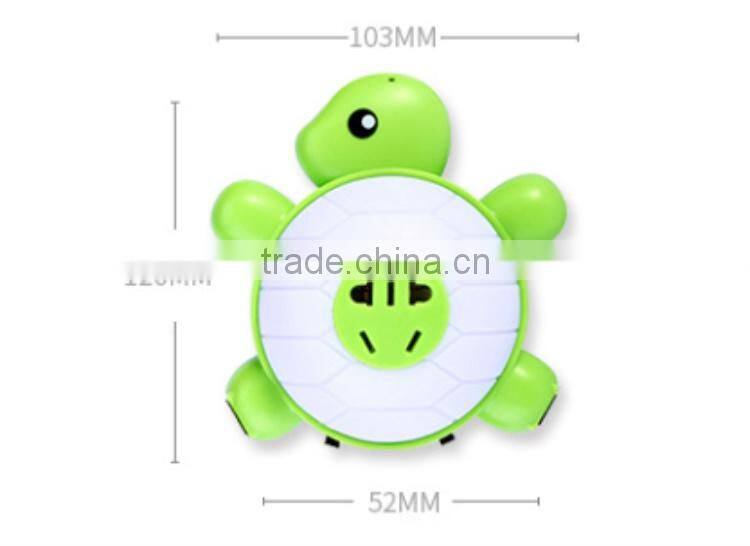 Multifunction Double USB charging jacks voice control led Lamp