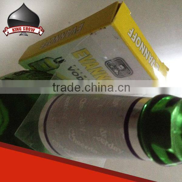 high end cards for blister packaging for advertising promotional gift casino game wholesale