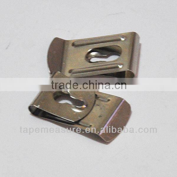 Custom steel metal tools clip use for measuring tape