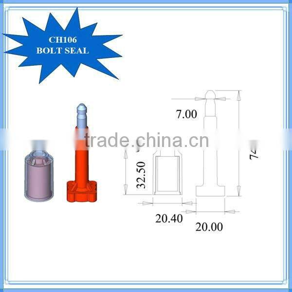 CH106 high security tamper proof bolt seal