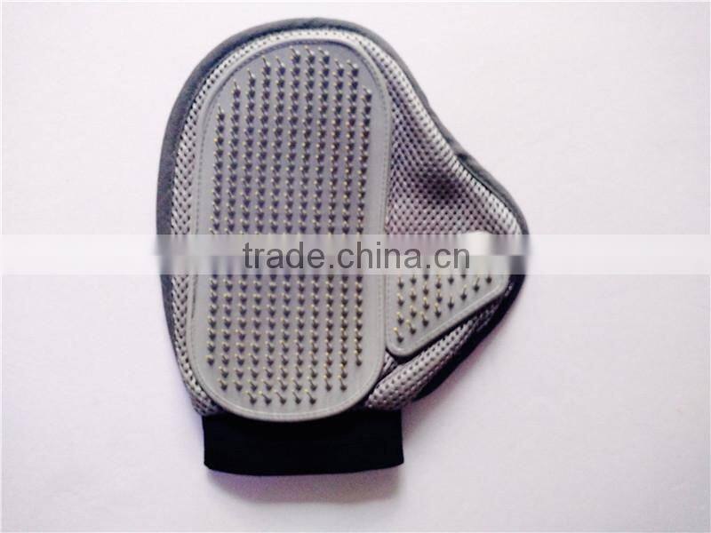 Fur Grooming Glove Fur Care Glove Dog Cat Brushing Maintenance Stroking