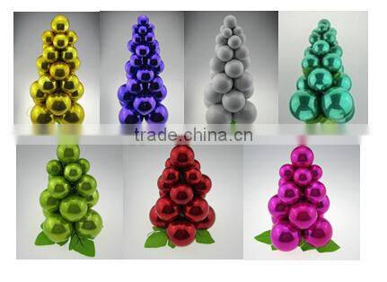 Silver Cheap Plastic Christmas Ball on Sale