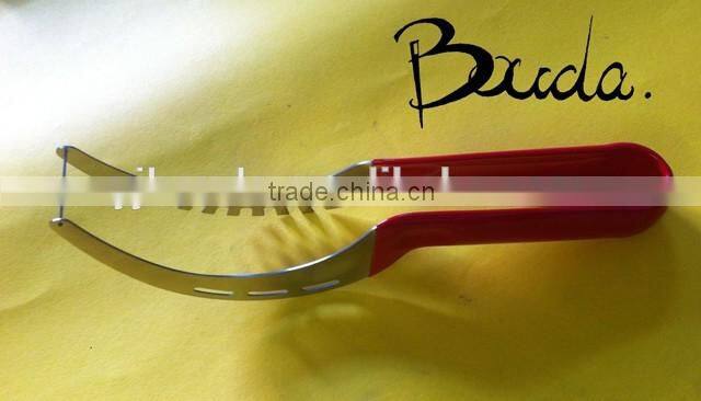 9.5" 2016 Special design most popular metal watermelon cutter slicer BD-C5660