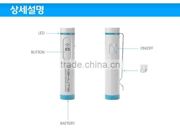 New Arrival Genuine Pen Shape Bluetooth Shutter Remote AB Shutter4 for Selfie