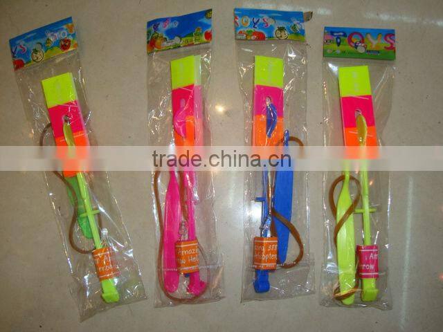 Led light up arrow helicopter night flyer