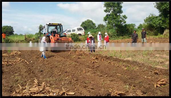 CE certificate and mini harvester type cassava harvesting machine MSU1600 price