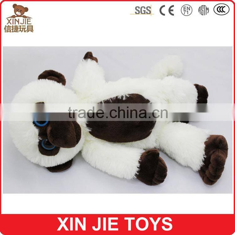 white plush big eyes orangutan toy lovely good quality stuffed orangutan toy manufactuer soft orangutan toy for kids