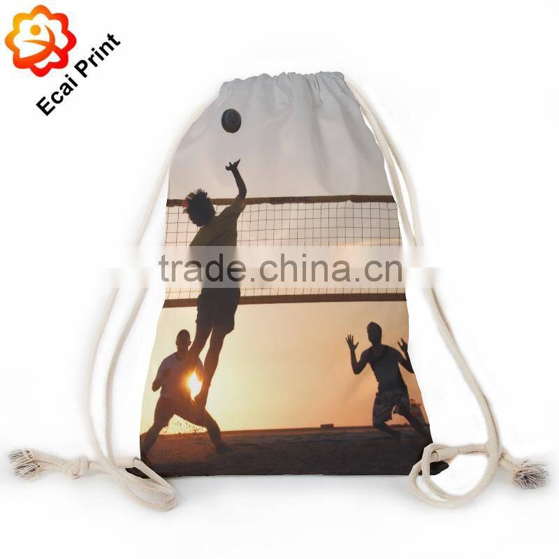 Special fashionable customize printing drawstring sport bag