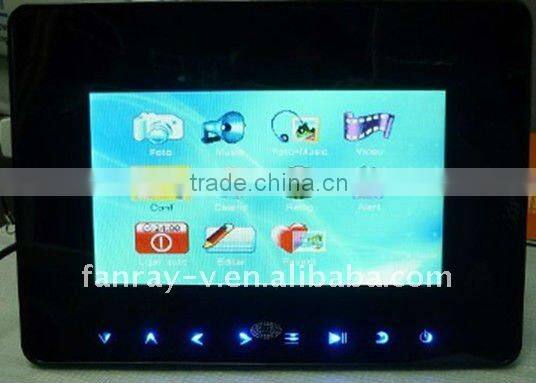New design! Promotion gifts! 7 inch touch buttons digital photo frame