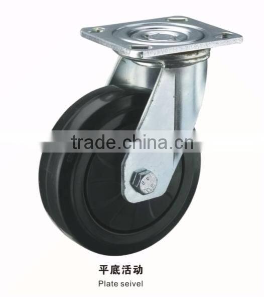 100mm solid rubber wheel for wheelbarrow