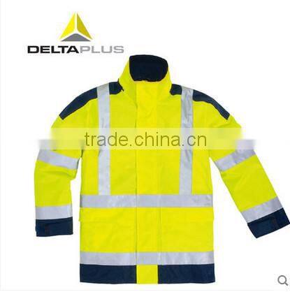 PU-coated Polyester High Visibility Parka Working Clothes