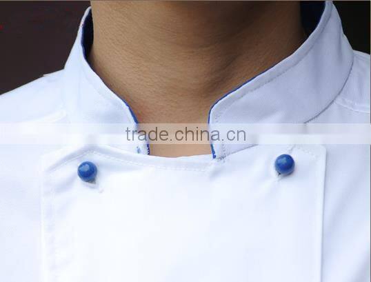 winter white long sleeve printing kitchen uniform design