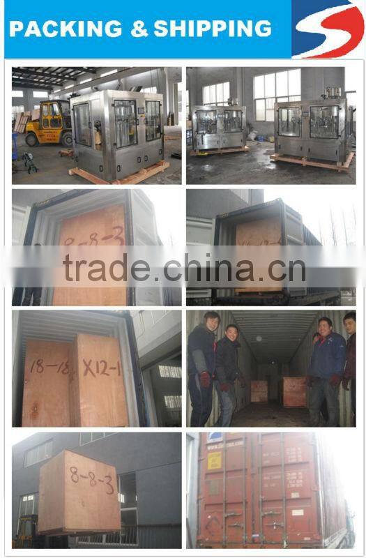 Juice bottle filling