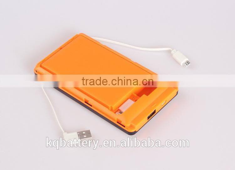 New Product Charging Pal 25000mAh Power Bank with Bulit-in Cable