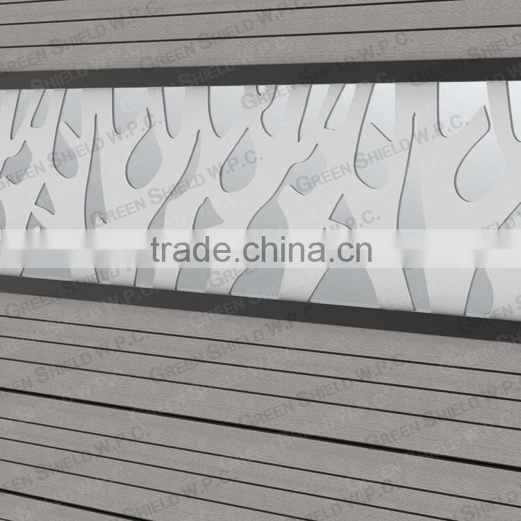 WPC/Wood Plastic Fence/Enclosure Wall 1.8m/2.0m