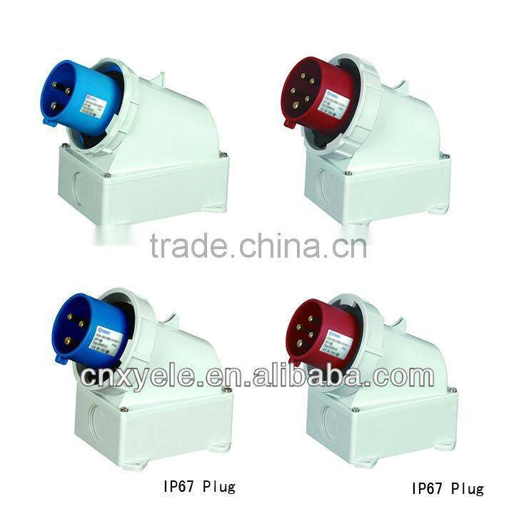 New IP67 waterproof plug socket