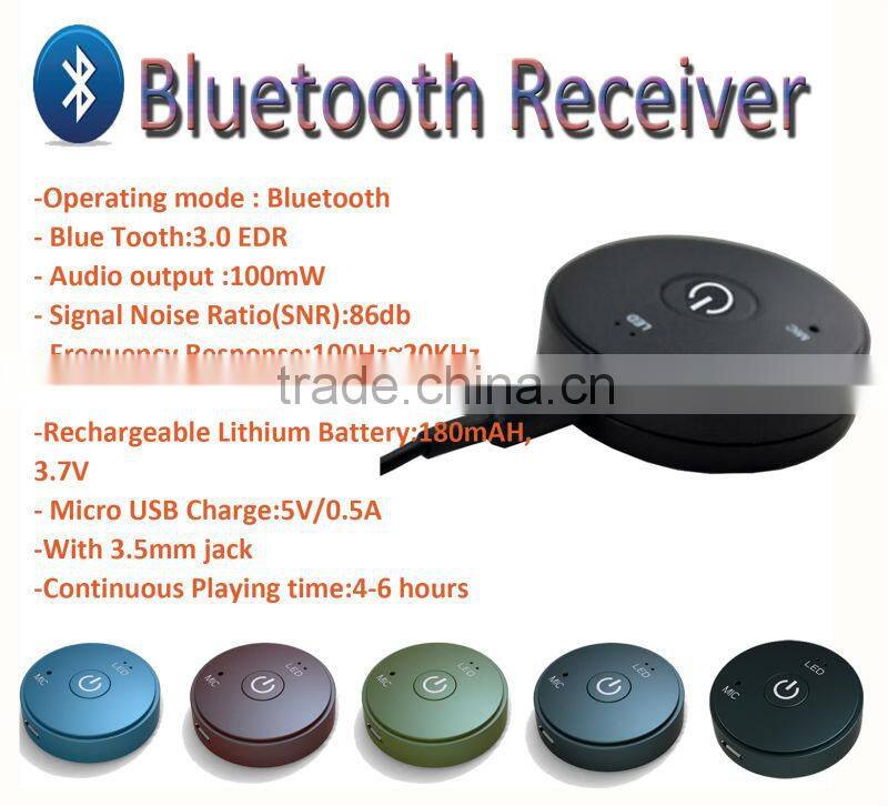 Manucatory supply bluetooth music receiver for car
