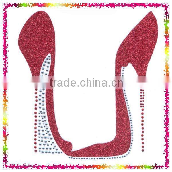 CROWN NAIL-HEAD IRON-ON RHINESTONE TRANSFER