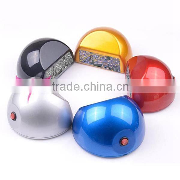 Hot pink uv led nail lamp 3W finger uv led gel lamp nail dryer