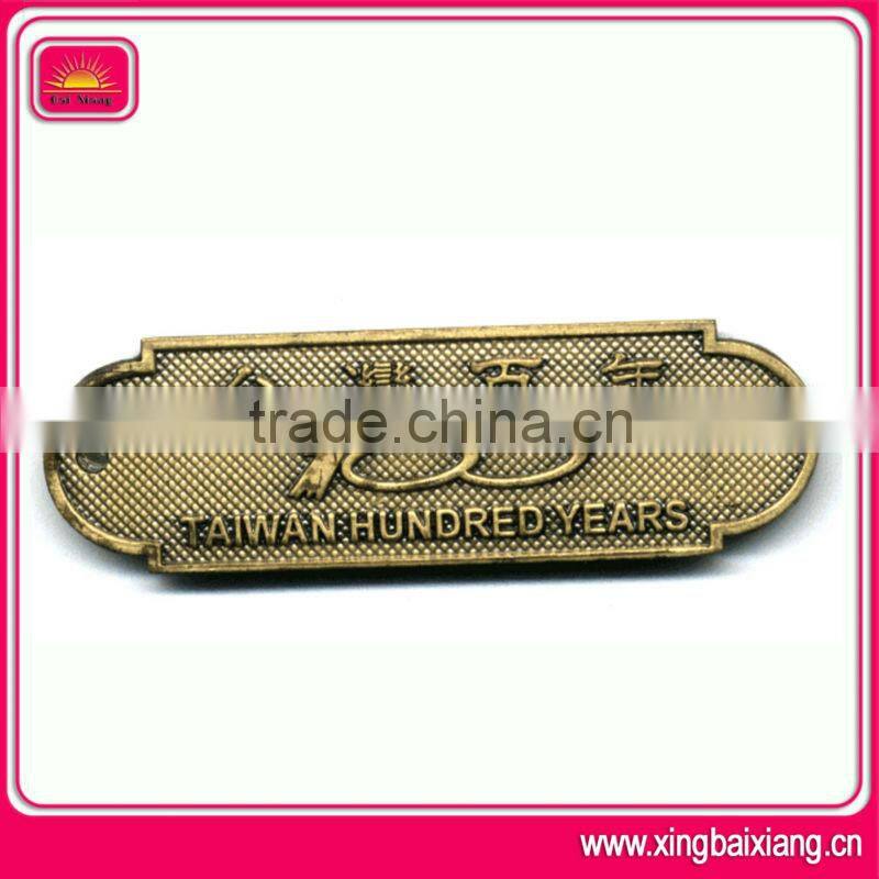 metal antique nameplates