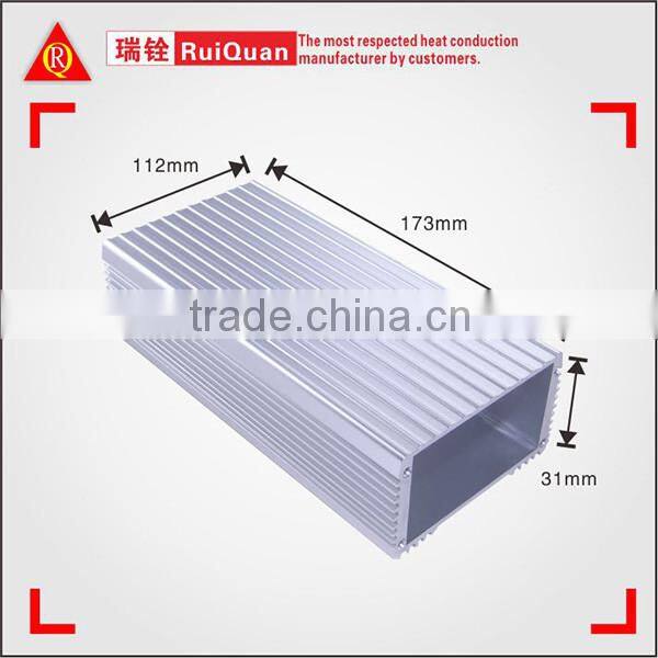 6063 silver anodizing Aluminium Enclosure power supply enclosure