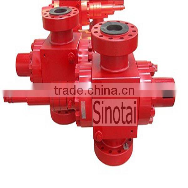 High pressure API 6A AISI 410 SS steel Hydraulic Frac Valves