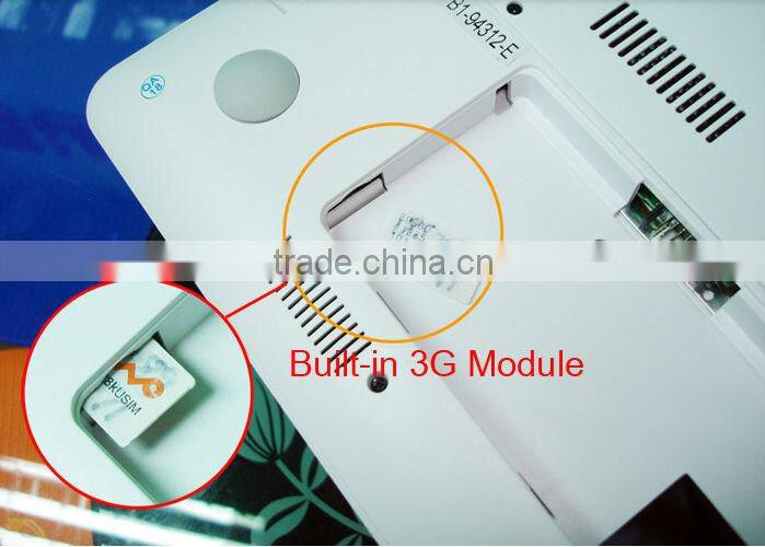 new 13inch mini laptop intel D2500 windows7 notebook computer 3G