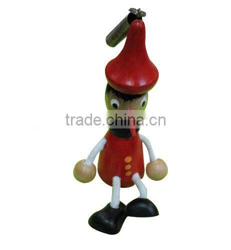 New Wooden Toy Wood Puppet Handwork 6.5''