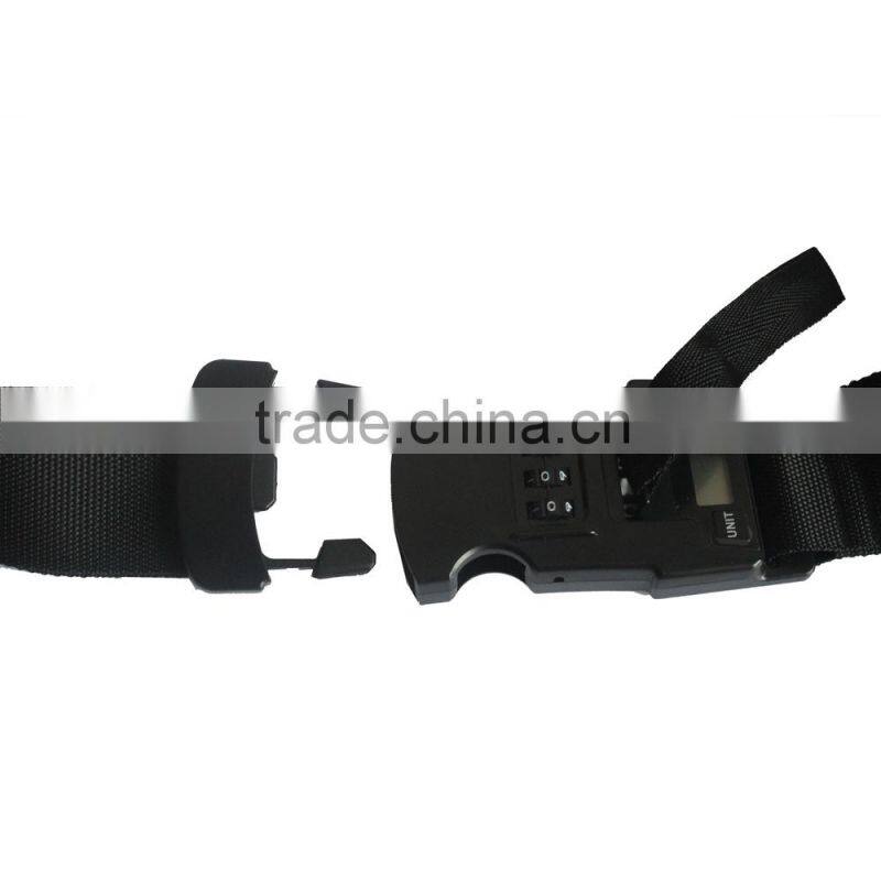 2015 Newly Design 40KG LCD Digital Password Lock luggage Belt Scale digital luggae scales