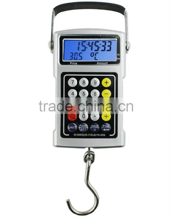 50kg High Precision Portable Digital Portable Weighing Luggage Scale