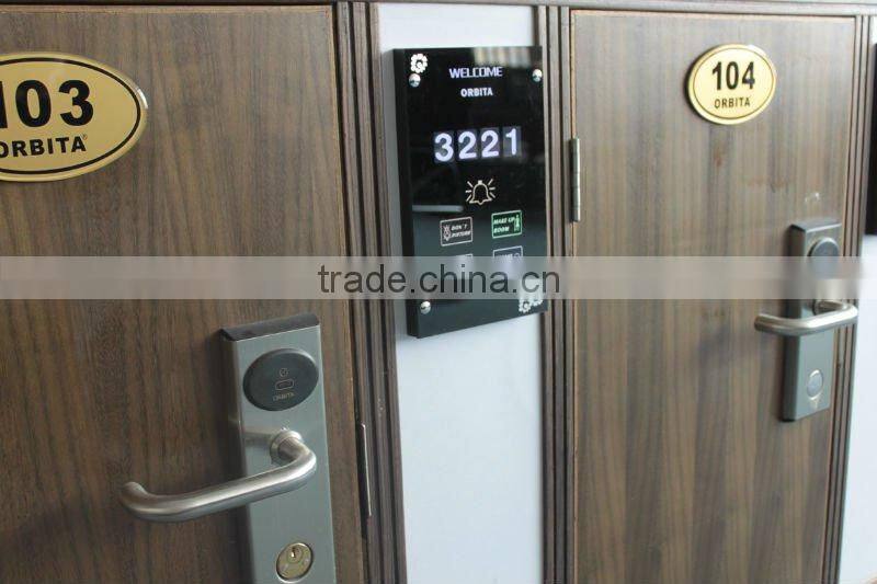 ORBITA Touch screen door bell system for hotel room