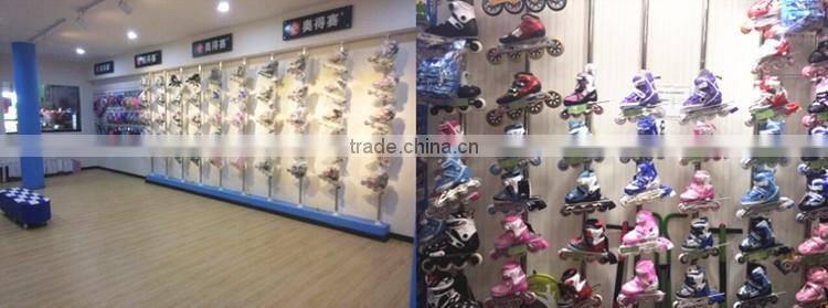 huohua multi-function easy assembly shoe store using wire shoe rack