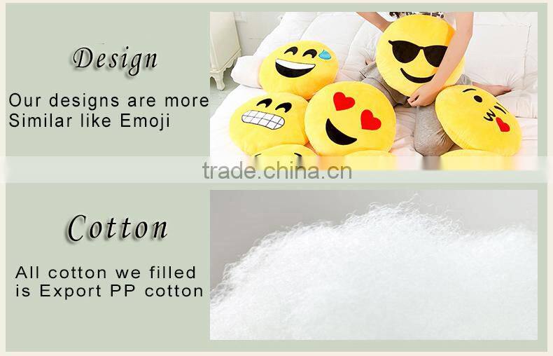 New Design Cute Emoji Pillow For Kids