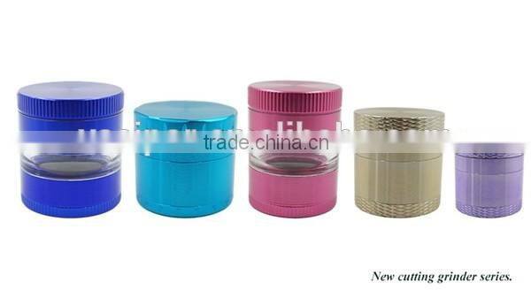 Top selling Handle dry herb grinder Strong magnet dry herb grinder