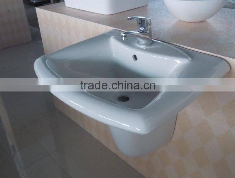 Pedestal washing ceramic sanitary ware mold