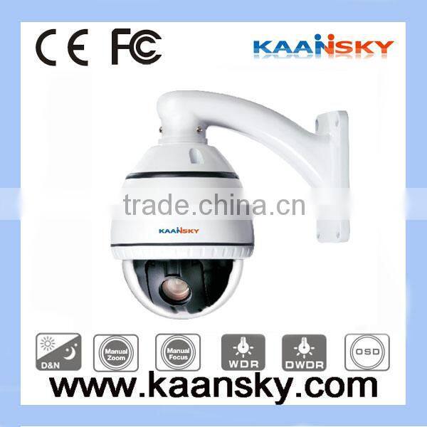900TVL Indor IR Mini PTZ Camera 4" Small Size Speed Dome Camera 36PCs*F6 30M IR Distance