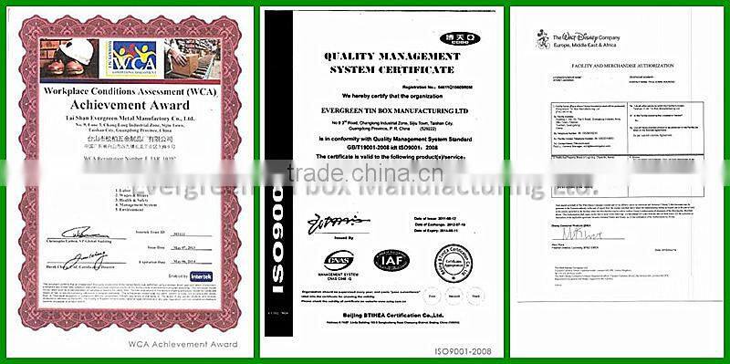 4 bodies round tin box for X-Mas 2016 size 8.40*22.35 cm