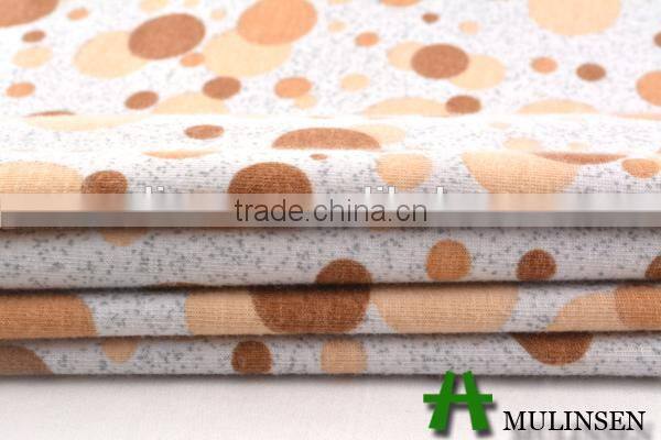 Mulinsen textile export poly spun printing polyester fabric breathable