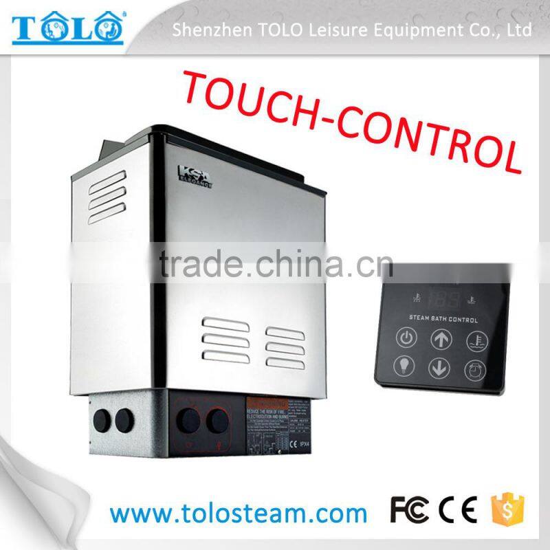 Single phase small bath room domestic steam generator