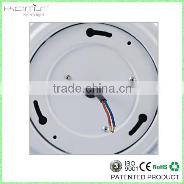 Black White color lowest price dimmable round hanging led light