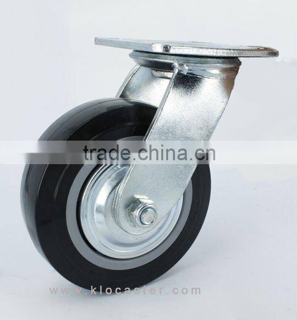 Shopping trolley wheel swivel caster