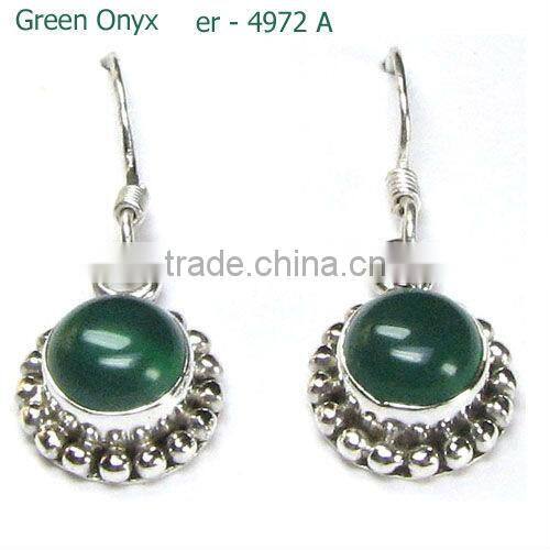 925 Sterling Silver Lapis Lazuli Drop Earrings