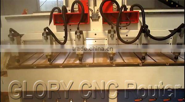 CNC Router CNC Multi Head Table to Clean and Drill the Panels